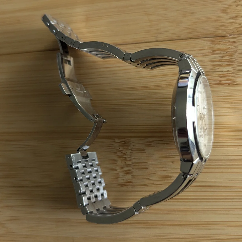 Movado Watch Silver Esperanza Chronograph